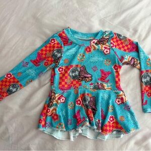 Colorful Kids Long Sleeve Top